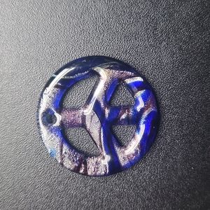 Peace sign pendent